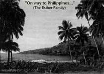 Joe and Marion Esther and family on way to Philippines