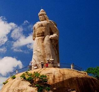 Gulangyu, Koxinga statue