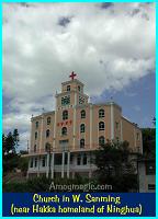 A very large church in Ninghua (W. Sanming--Hakka territory)