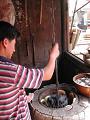 Baking breads to feed the holy carp